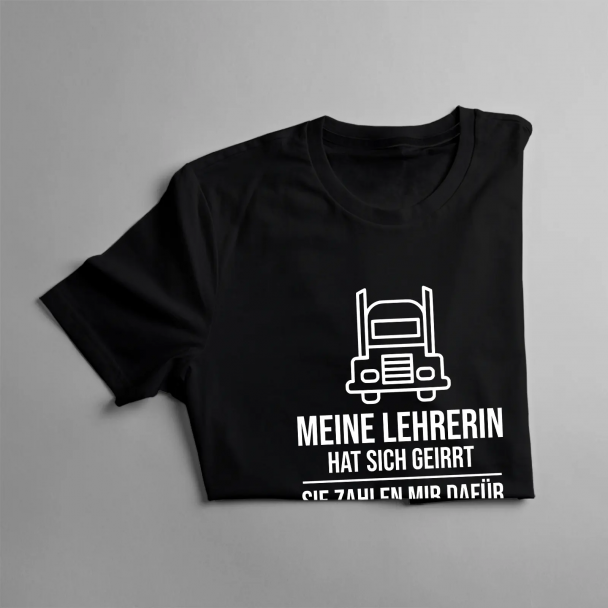 Meine Lehrerin hat sich geirrt. Sie zahlen mir dafür, dass ich aus dem Fenster schaue