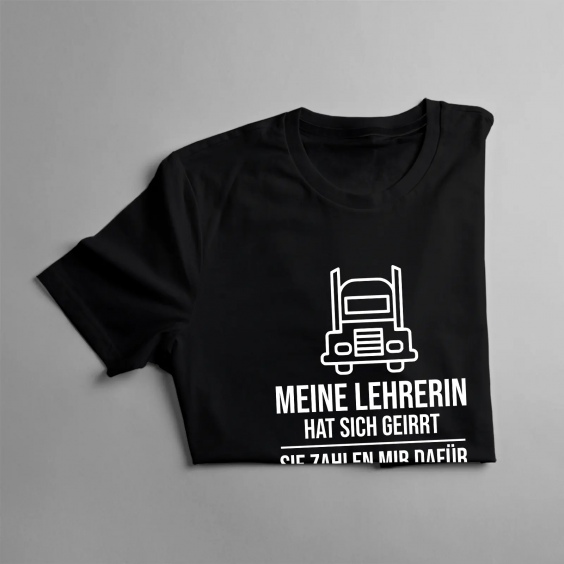 Meine Lehrerin hat sich geirrt. Sie zahlen mir dafür, dass ich aus dem Fenster schaue