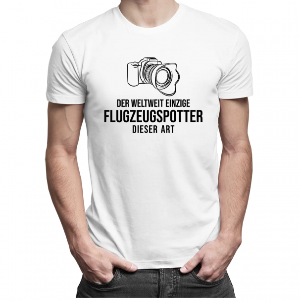 Der weltweit einzige Flugzeugspotter dieser Art Der weltweit einzige Flugzeugspotter dieser Art