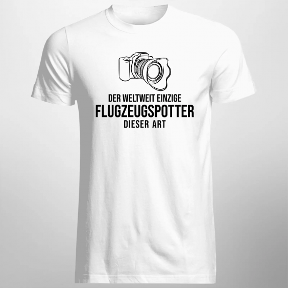 Der weltweit einzige Flugzeugspotter dieser Art