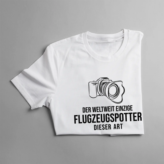 Der weltweit einzige Flugzeugspotter dieser Art