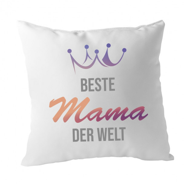 Beste Mama der Welt  - Kissen mit Druck
