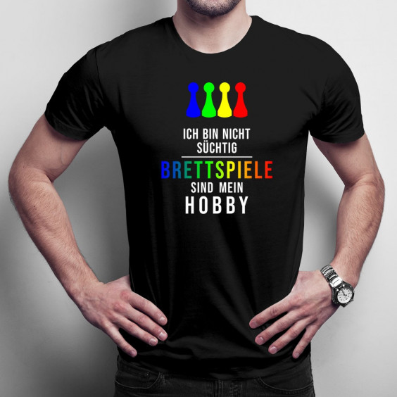Brettspiele sind mein Hobby - Herren t-shirt
