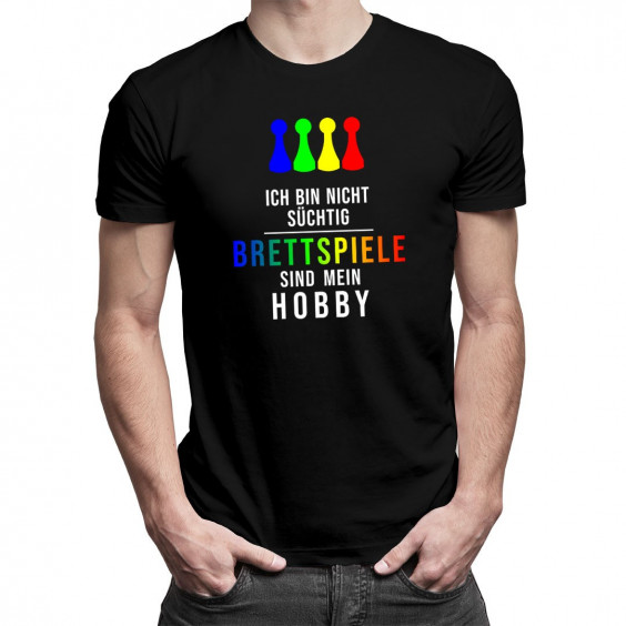 Brettspiele sind mein Hobby - Herren t-shirt