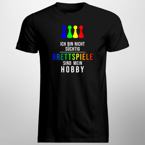 Brettspiele sind mein Hobby - Herren t-shirt