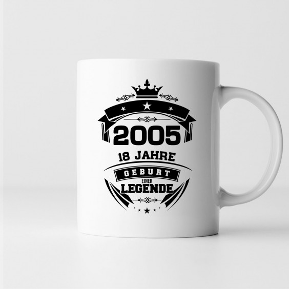 2005 Geburt einer Legende 18 Jahre!