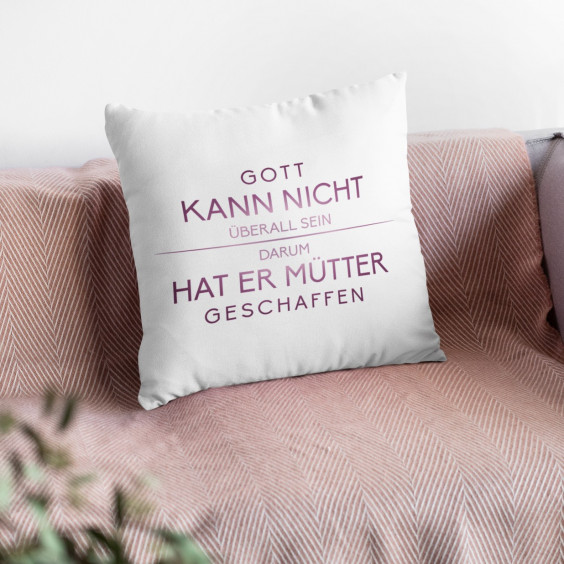 Gott kann nicht überall sein