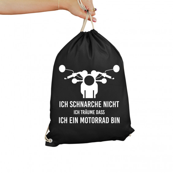 Ich schnarche nicht – ich träume, dass ich ein Motorrad bin