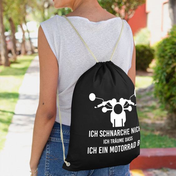Ich schnarche nicht – ich träume, dass ich ein Motorrad bin