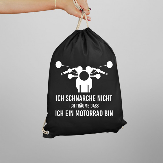 Ich schnarche nicht – ich träume, dass ich ein Motorrad bin