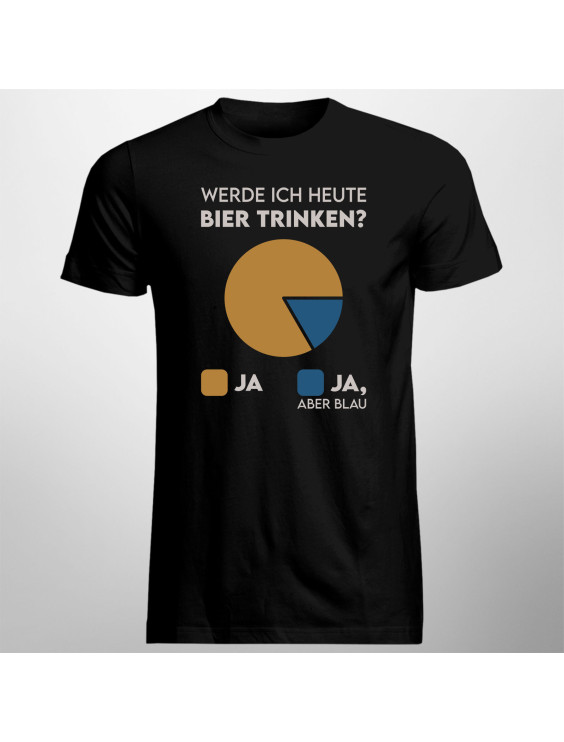 Werde ich heute Bier trinken? Ja, aber blau