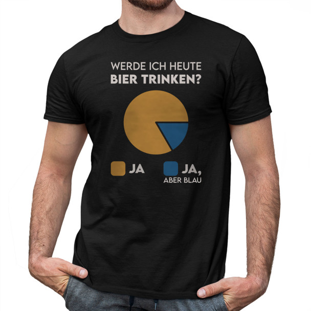 Werde ich heute Bier trinken? Ja, aber blau
