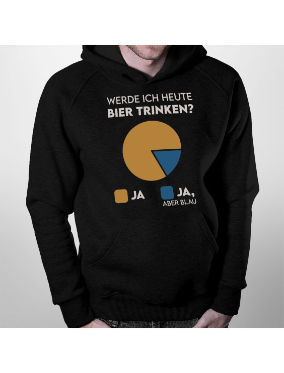 Werde ich heute Bier trinken? Ja, aber blau