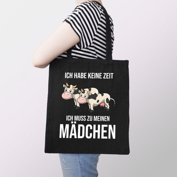 Ich habe keine Zeit, ich muss zu meinen Mädchen (Kühen)
