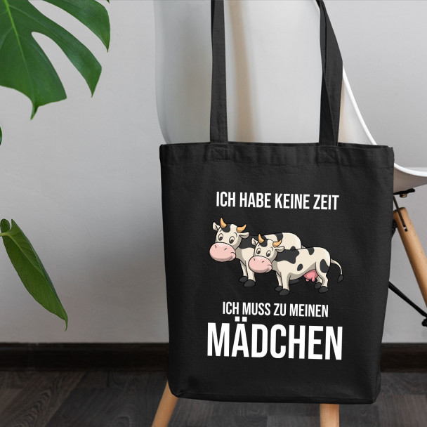 Ich habe keine Zeit, ich muss zu meinen Mädchen (Kühen)