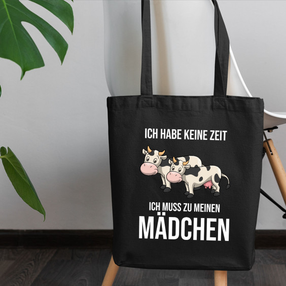 Ich habe keine Zeit, ich muss zu meinen Mädchen (Kühen)