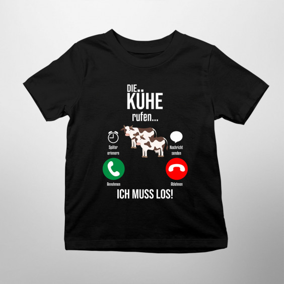 Die Kühe rufen, Ich muss los