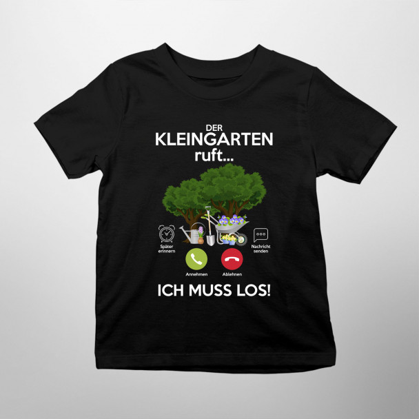 Der Kleingarten ruft, Ich muss los Der Kleingarten ruft, Ich muss los