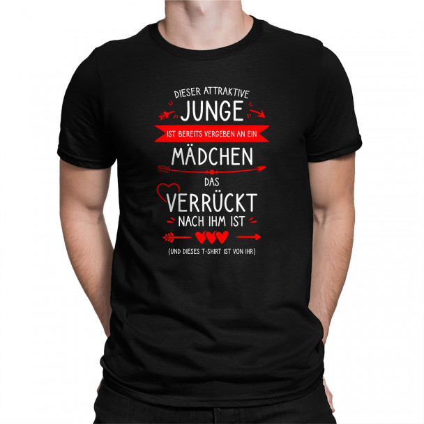 Dieser attraktive Junge ist bereits vergeben an ein Mädchen Dieser attraktive Junge ist bereits vergeben an ein Mädchen