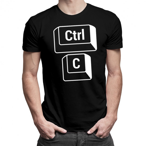 CTRL+C - für Papa - Herren t-shirt CTRL+C - für Papa - Herren t-shirt
