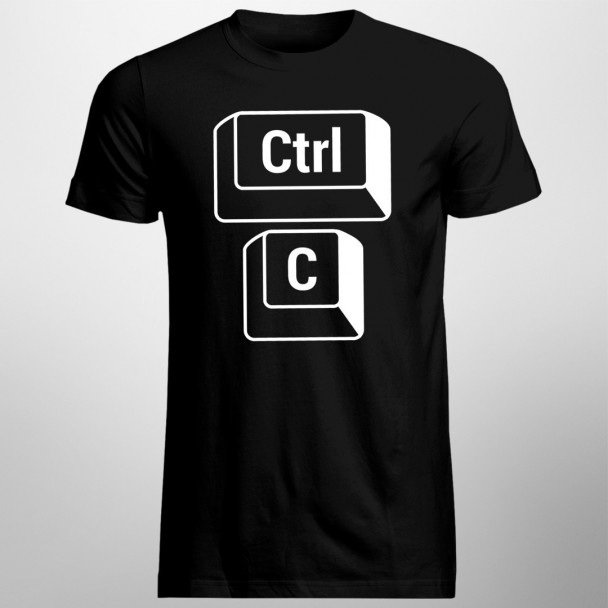 CTRL+C - für Papa - Herren t-shirt CTRL+C - für Papa - Herren t-shirt
