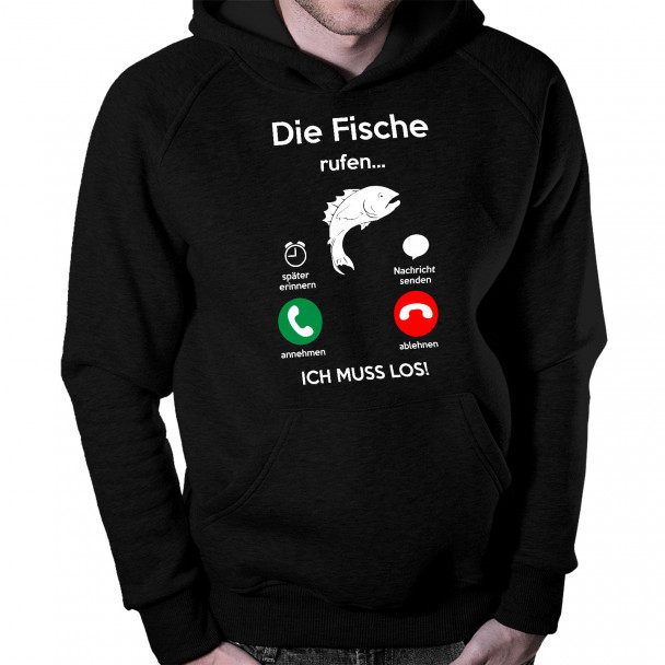 Die Fische rufen, ich muss los