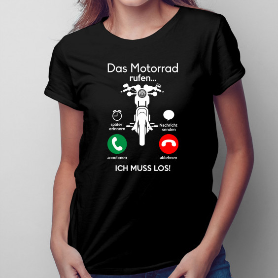 Das Motorrad ruft, ich muss jetzt los