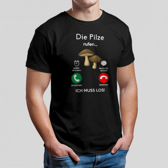 Die Pilze rufen, ich muss jetzt los
