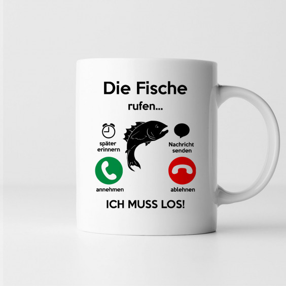 Die Fische rufen, ich muss los
