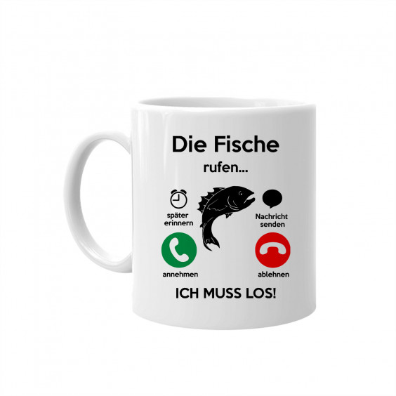 Die Fische rufen, ich muss los