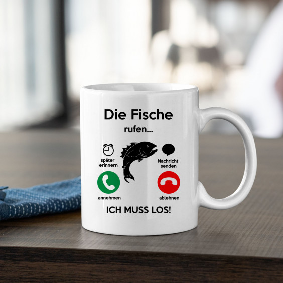 Die Fische rufen, ich muss los
