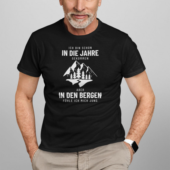 Ich bin schon in die Jahre gekommen, aber in den Bergen fühle ich mich jung