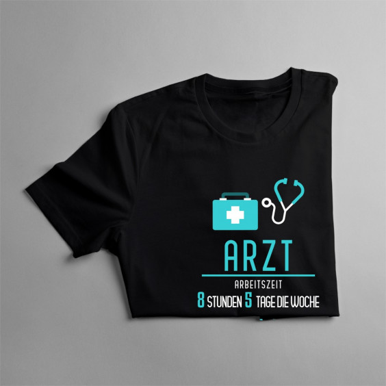 Arzt; Arbeitszeit: Mama - damen t-shirt mit Aufdruck