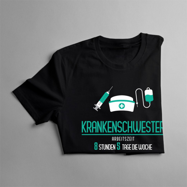 Krankenschwester: Arbeitszeit: Mama - damen t-shirt mit Aufdruck