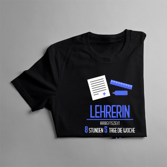 Lehrerin: Arbeitszeit: Mama - damen t-shirt mit Aufdruck
