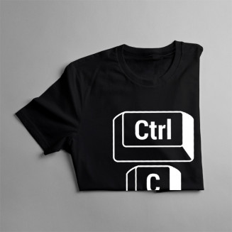 CTRL  + C Mutter  - damen t-shirt mit Aufdruck