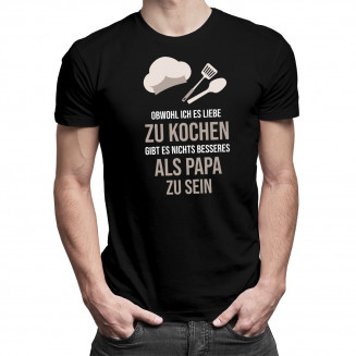  zu kochen - Papa - Herren t-shirt mit Aufdruck