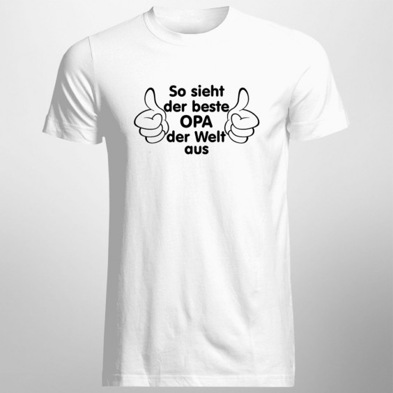 So sieht der beste Opa der Welt aus - Herren t-shirt mit Aufdruck