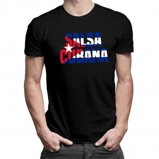 Salsa cubana  - Herren und damen t-shirt mit Aufdruck