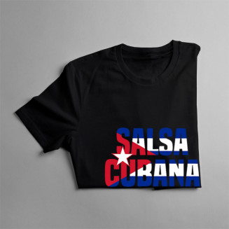 Salsa cubana  - Herren t-shirt mit Aufdruck