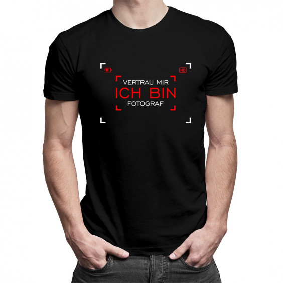 Vertrau mir - ich bin Fotograf - Herren t-shirt mit Aufdruck