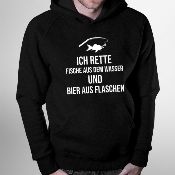 Ich rette Fische aus dem Wasser - Herren-Sweatshirt mit Aufdruck