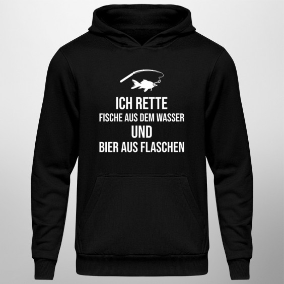 Ich rette Fische aus dem Wasser - Herren-Sweatshirt mit Aufdruck