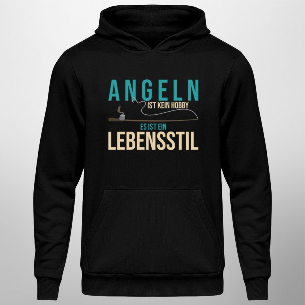 Angeln ist kein Hobby - Herren-Sweatshirt mit Aufdruck