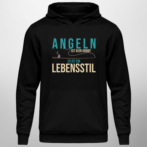 Angeln ist kein Hobby - Herren-Sweatshirt mit Aufdruck