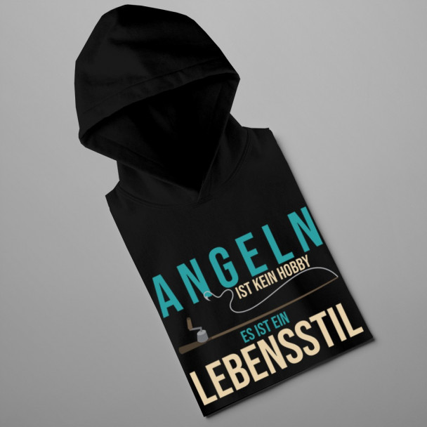 Angeln ist kein Hobby - Herren-Sweatshirt mit Aufdruck