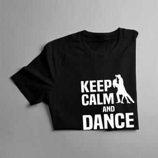 Keep calm and dance bachata - Herren t-shirt mit Aufdruck