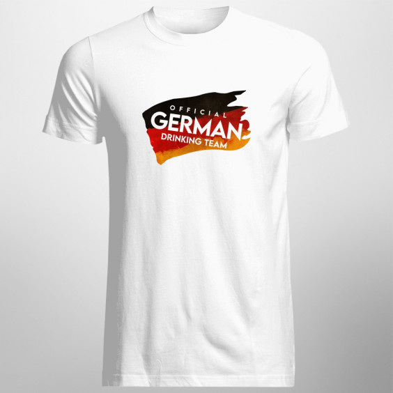 Official German Drinking Team - Herren  t-shirt mit Aufdruck
