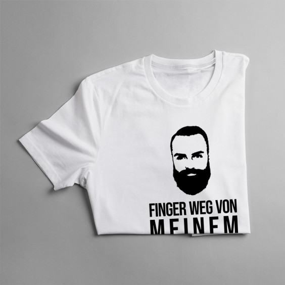 Finger weg von meinem Bart - Herren t-shirt mit Aufdruck