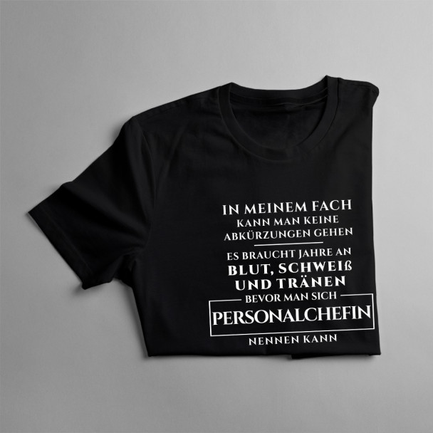  Schweiß und Tränen - damen t-shirt mit Aufdruck
